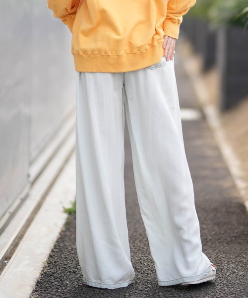 BILLABONG（ビラボン）の「BILLABONG/ビラボン ロングパンツ BG013715（その他パンツ・レディース・ライトブルー/インディゴブルー・L/M）」の4枚目の写真