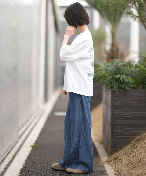 BILLABONG（ビラボン）の「BILLABONG/ビラボン ロングパンツ BG013715（その他パンツ・レディース・ライトブルー/インディゴブルー・L/M）」の11枚目の写真