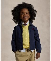 POLO RALPH LAUREN CHILDRENSWEAR（ポロ ラルフ ローレン チルドレンズウェア）の「ベイポート コットン ポプリン ジャケット（ブルゾン）」