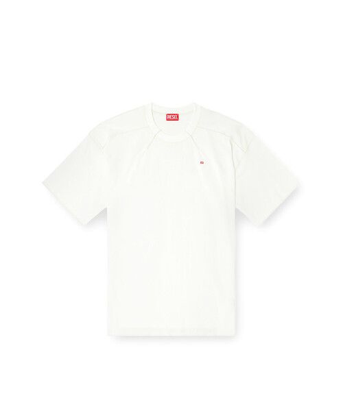 DIESEL(ディーゼル)の「メンズ Tシャツ T-CRAHOR-BOXT-T1(Tシャツ/カットソー・メンズ・オフホワイト/ブラック・X-SMALL/SMALL/X-LARGE/XX-LARGE/LARGE/XXX-LARGE/MEDIUM)」の15枚目の写真
