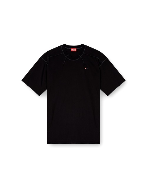 DIESEL(ディーゼル)の「メンズ Tシャツ T-CRAHOR-BOXT-T1(Tシャツ/カットソー・メンズ・オフホワイト/ブラック・X-SMALL/SMALL/X-LARGE/XX-LARGE/LARGE/XXX-LARGE/MEDIUM)」の7枚目の写真