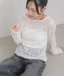 RETRO GIRL | デザインシアーインナー(Tシャツ/カットソー)