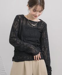 RETRO GIRL | デザインシアーインナー(Tシャツ/カットソー)