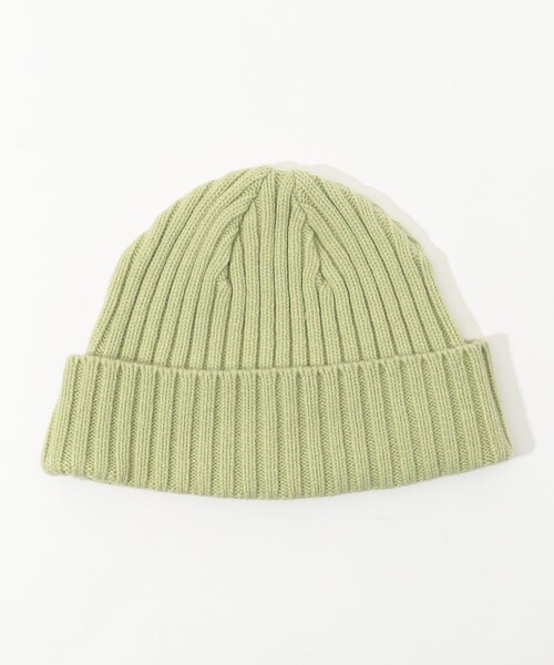 KIJIMA TAKAYUKI(キジマ タカユキ)の「■■■KIJIMA TAKAYUKI CASHMERE WATCH CAP(ニットキャップ/ビーニー・レディース・グリーン・FREE)」の3枚目の写真