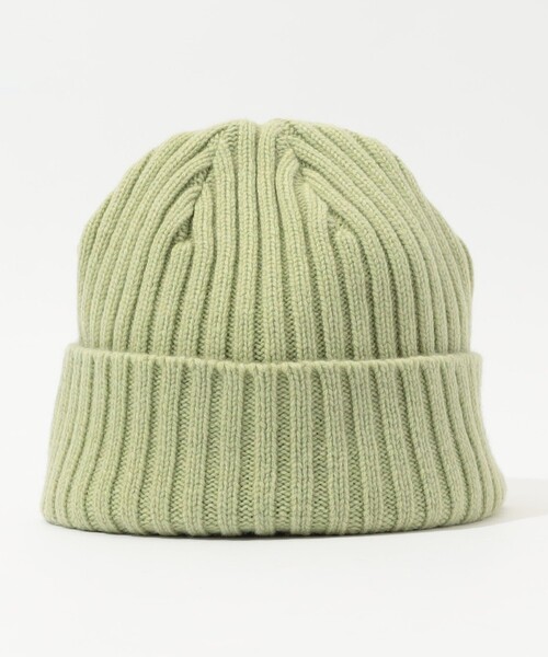 KIJIMA TAKAYUKI(キジマ タカユキ)の「■■■KIJIMA TAKAYUKI CASHMERE WATCH CAP(ニットキャップ/ビーニー・レディース・グリーン・FREE)」の5枚目の写真