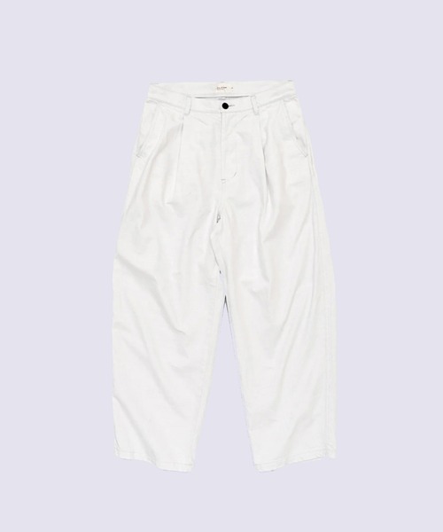 STILL BY HAND(スティルバイハンド)の「【STILL BY HAND】11.5oz deep tuck denim pants(デニムパンツ・メンズ・ダークネイビー/ホワイト・48/46)」の1枚目の写真