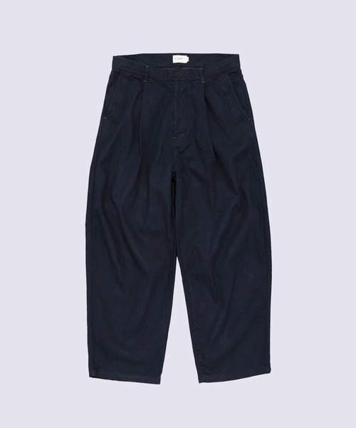 STILL BY HAND(スティルバイハンド)の「【STILL BY HAND】11.5oz deep tuck denim pants(デニムパンツ・メンズ・ダークネイビー/ホワイト・48/46)」の2枚目の写真