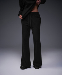 BORN TO WIN（ボーントゥウィン）の「W SILVER B BOOTS CUT SWEAT PANTS [BLACK]（スウェットパンツ）」