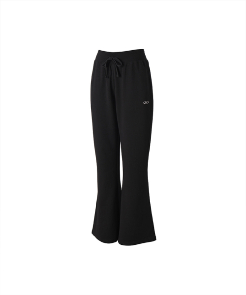 BORN TO WIN（ボーントゥウィン）の「W SILVER B BOOTS CUT SWEAT PANTS [BLACK]（スウェットパンツ・レディース・その他・1/2/3）」の2枚目の写真