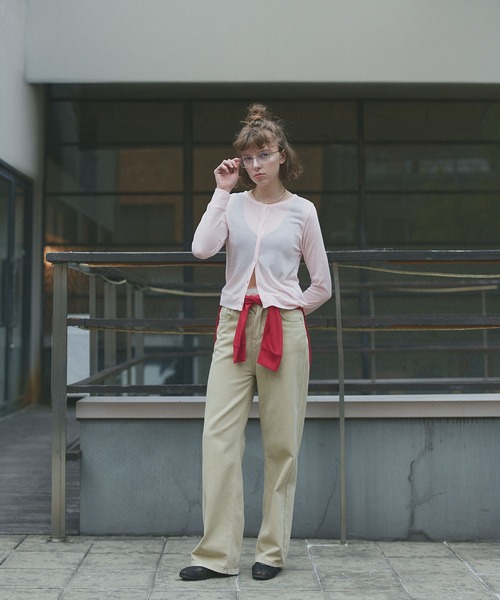 ad thie(アドティエ)の「刺繍リボン メリージェーンパンプス(パンプス・レディース・ブラック/オフホワイト/ピンク・MEDIUM/LARGE)」の14枚目の写真