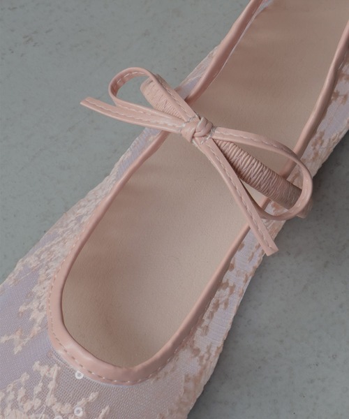 ad thie(アドティエ)の「刺繍リボン メリージェーンパンプス(パンプス・レディース・ブラック/オフホワイト/ピンク・MEDIUM/LARGE)」の21枚目の写真