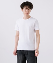 improves | スパンテレコ 無地 半袖 Tシャツ(Tシャツ/カットソー)