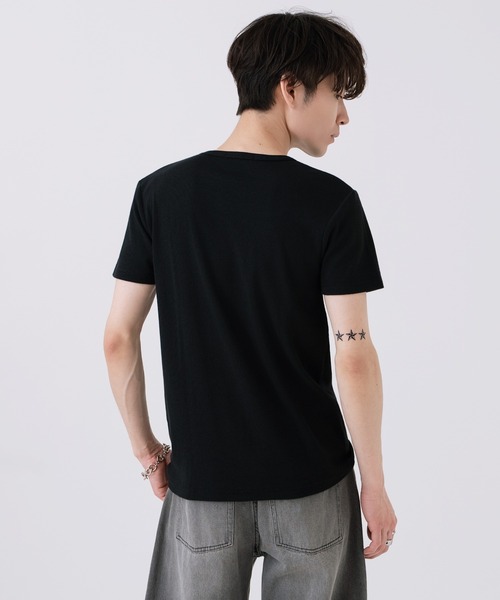 improves（インプローブス）の「スパンテレコ 無地 半袖 Tシャツ（Tシャツ/カットソー・メンズ・ブラック/グレー/ホワイト・MEDIUM）」の10枚目の写真