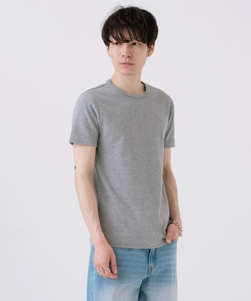improves（インプローブス）の「スパンテレコ 無地 半袖 Tシャツ（Tシャツ/カットソー・メンズ・ブラック/グレー/ホワイト・MEDIUM）」の12枚目の写真