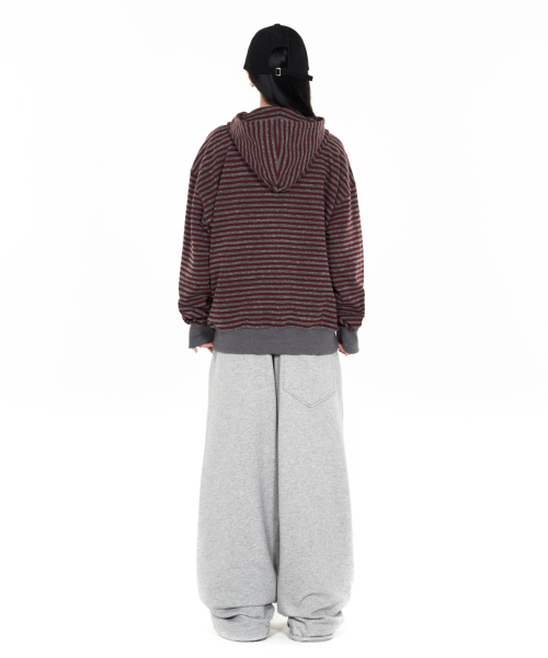IDWS(アイドンワナセル)の「Cross Layered Sweat Pants Gray(スウェットパンツ・レディース・その他・1/2/0)」の15枚目の写真