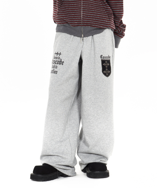 IDWS(アイドンワナセル)の「Cross Layered Sweat Pants Gray(スウェットパンツ・レディース・その他・1/2/0)」の16枚目の写真