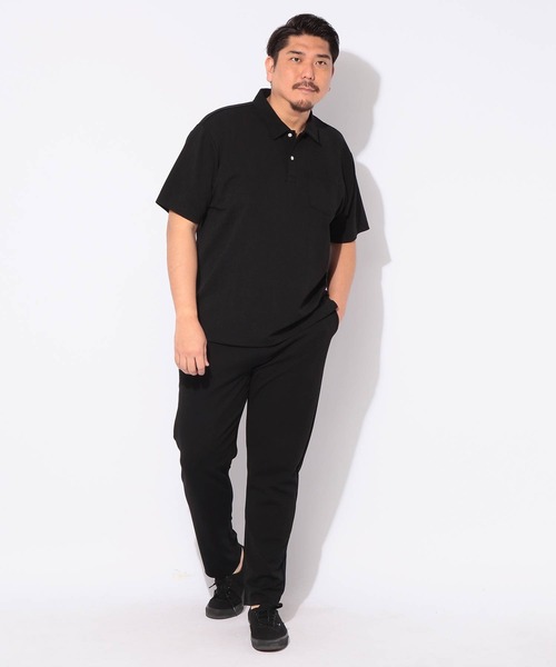 B&T CLUB(ビーティークラブ)の「テーパード パンツ メンズ 大きいサイズ 快ラクWEAR DRYリップル ウエストゴム イージーパンツ B&T CLUB (ビーアンドティークラブ)(その他パンツ・メンズ・ブラック/グレイッシュベージュ/ネイビー・X1(3L~4L)/X3(6L~7L)/X2(4L~5L))」の12枚目の写真