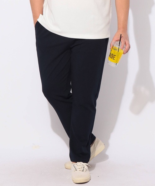 B&T CLUB(ビーティークラブ)の「テーパード パンツ メンズ 大きいサイズ 快ラクWEAR DRYリップル ウエストゴム イージーパンツ B&T CLUB (ビーアンドティークラブ)(その他パンツ・メンズ・ブラック/グレイッシュベージュ/ネイビー・X1(3L~4L)/X3(6L~7L)/X2(4L~5L))」の21枚目の写真