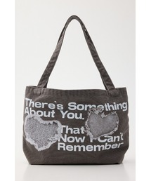SLY（スライ）の「PRINTED DENIM TOTE BAG プリンテッドデニムトートバッグ 春服（トートバッグ）」