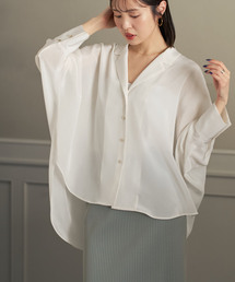 Noble（ノーブル）の「ゴールドボタンニュアンスシャツ（シャツ/ブラウス）」