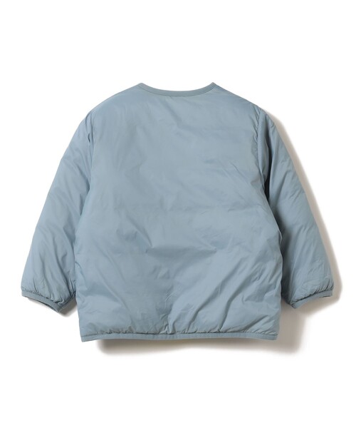 BEAMS mini(ビームスミニ)の「中綿 ノーカラー リバーシブル ブルゾン 2026FW(90~150cm)プチプラ キッズ服 軽アウター(ブルゾン・キッズ・サックスブルー/ベージュ・100/90/150/140/130/120/110)」の18枚目の写真