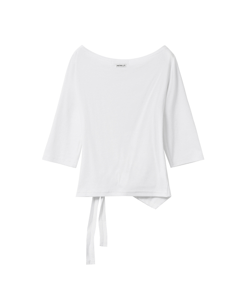 RENSE（レンセ）の「Stud Tie Top White（Tシャツ/カットソー・レディース・その他・OS）」の4枚目の写真