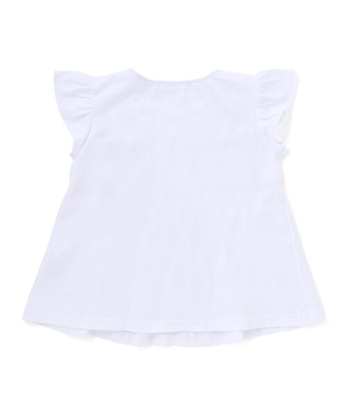 BeBe Petits Pois Vert（ベベプチポワヴェール）の「【店舗限定】リボントップス＋キュロットパンツセットアップ(95～150cm)（セットアップ・キッズ・ブルー系その他/ピンク系その他・120cm/100cm/95cm/140cm/130cm/150cm/110cm）」の13枚目の写真