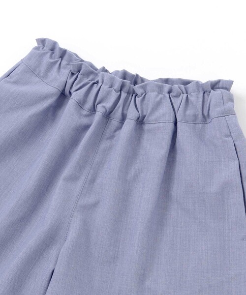 BeBe Petits Pois Vert（ベベプチポワヴェール）の「【店舗限定】リボントップス＋キュロットパンツセットアップ(95～150cm)（セットアップ・キッズ・ブルー系その他/ピンク系その他・120cm/100cm/95cm/140cm/130cm/150cm/110cm）」の19枚目の写真