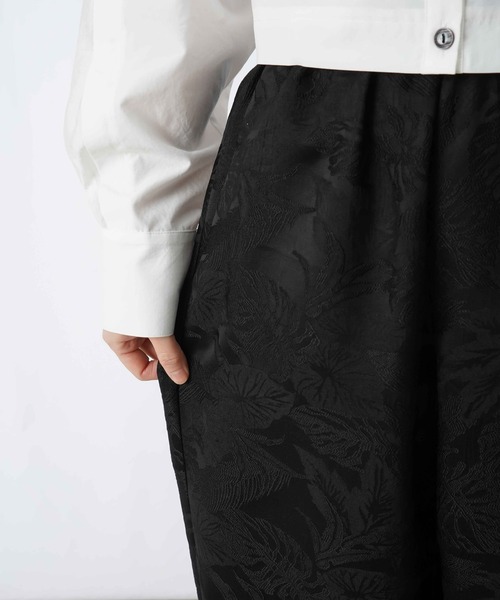 LUCA/LADY LUCK LUCA（ルカ/レディラックルカ）の「LC/LLL ジャガードパンツ（その他パンツ・レディース・ブラック/オフホワイト・FREE）」の19枚目の写真