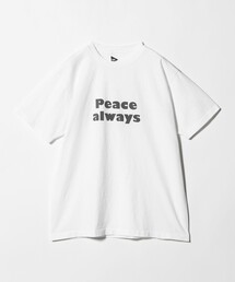 FUNG（ファング）の「＜FUNG＞PEACE ALWAYS Tシャツ（Tシャツ/カットソー）」