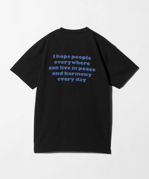 FUNG（ファング）の「＜FUNG＞PEACE ALWAYS Tシャツ（Tシャツ/カットソー・メンズ・ホワイト/ブラック・S/M）」の3枚目の写真