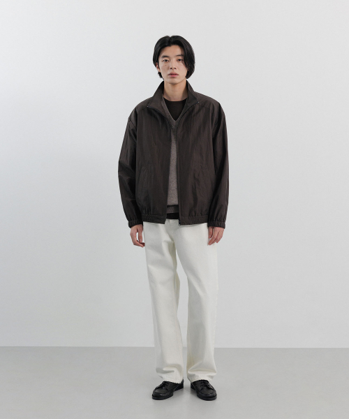 BLANKROOM（ブランクルーム）の「Vネックニット_MELANGE BROWN（ニット/セーター・メンズ・その他・1/2/3）」の6枚目の写真