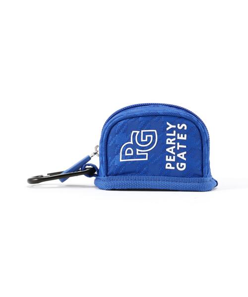 PEARLY GATES(パーリーゲイツ)の「【PEARLY GATES】PGisPG ボールポーチ(ゴルフグッズ・レディース・ネイビー/ブルー/ホワイト・FREE)」の3枚目の写真
