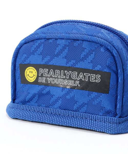 PEARLY GATES(パーリーゲイツ)の「【PEARLY GATES】PGisPG ボールポーチ(ゴルフグッズ・レディース・ネイビー/ブルー/ホワイト・FREE)」の5枚目の写真