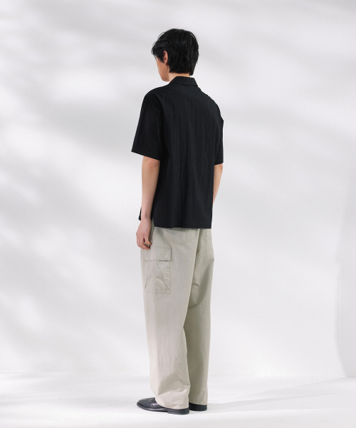 NONBLANK(ノンブランク)の「ウォッシュドワイドカーブドカーゴパンツ_BEIGE(その他パンツ・メンズ・ベージュ・MEDIUM/LARGE/X-LARGE)」の13枚目の写真