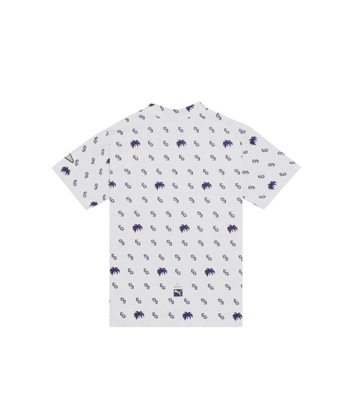 PUMA(プーマ)の「PUMA プーマ メンズ ゴルフ PUMA x EDIFICE フロントロゴ モックネック 半袖 シ(Tシャツ/カットソー・メンズ・ネイビー/ホワイト・MEDIUM/SMALL/X-LARGE/LARGE)」の3枚目の写真