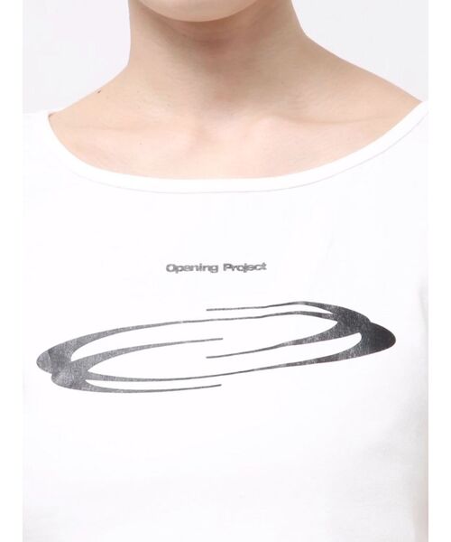 MURUA(ムルーア)の「【Opening Project】W Squareneck Cropped Symbol T Shirt(Tシャツ/カットソー・レディース・ホワイト・FREE)」の14枚目の写真