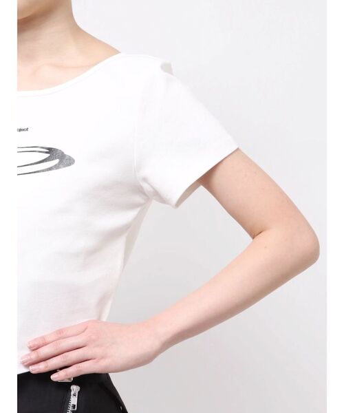 MURUA(ムルーア)の「【Opening Project】W Squareneck Cropped Symbol T Shirt(Tシャツ/カットソー・レディース・ホワイト・FREE)」の15枚目の写真