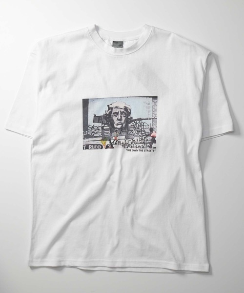 SHISKY(シスキー)の「グラフィック トランスファー BIG 半袖Tシャツ(Tシャツ/カットソー・メンズ・ホワイト系その他5/ホワイト系その他6/ホワイト系その他7/オフホワイト/ホワイト系その他2/ホワイト系その他4/ホワイト系その他/ホワイト系その他3/その他/その他1/その他2/その他3・S/M/L/XL)」の10枚目の写真
