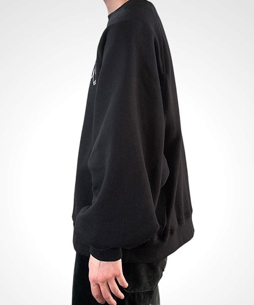 masterkey(マスターキー)の「msw1871- LOOSE WING-SWEAT カレッジスウェット(MK27A-C-23)(スウェット・メンズ・グレー/ブラック・S/M)」の3枚目の写真