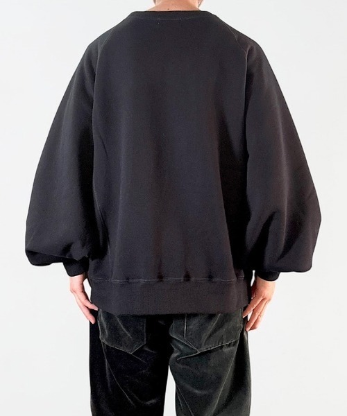 masterkey(マスターキー)の「msw1871- LOOSE WING-SWEAT カレッジスウェット(MK27A-C-23)(スウェット・メンズ・グレー/ブラック・S/M)」の4枚目の写真