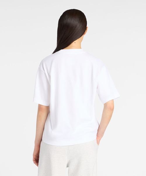 NEW BALANCE（ニューバランス）の「NB GREY フォトTシャツブルー（Tシャツ/カットソー・レディース・ホワイト・X-LARGE/LARGE/MEDIUM/SMALL）」の3枚目の写真