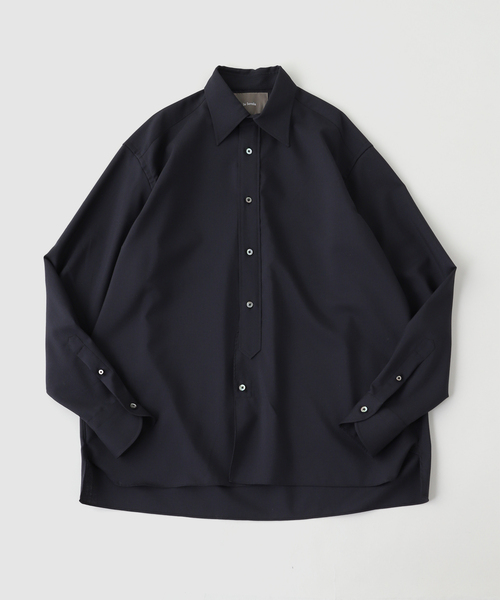 EDIFICE(エディフィス)の「la favola (ラ ファ―ボラ) W/Tropical Big シャツ(シャツ/ブラウス・メンズ・ブラウン/ネイビー・2/1)」の2枚目の写真