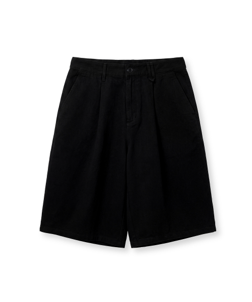 CONNECT KINLOCH（コネクトキンロック）の「ウォッシュドコットンバermudaパンツ[ブラック]（その他パンツ・メンズ・ブラック・SMALL/MEDIUM/LARGE）」の2枚目の写真
