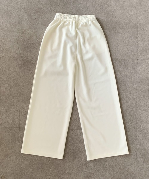 Teem Store(チームストア)の「【4色展開】ルーズシルエット リラックス スウェットワイドパンツ 体型カバー(スウェットパンツ・レディース・ネイビー/ブラック/グレー/ホワイト・S/M)」の19枚目の写真