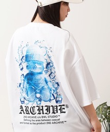 【2ND ARCHIVE】アイスベアグラフィック オーバーサイズ 半袖Tシャツ / ビッグシルエット / ユニセックス