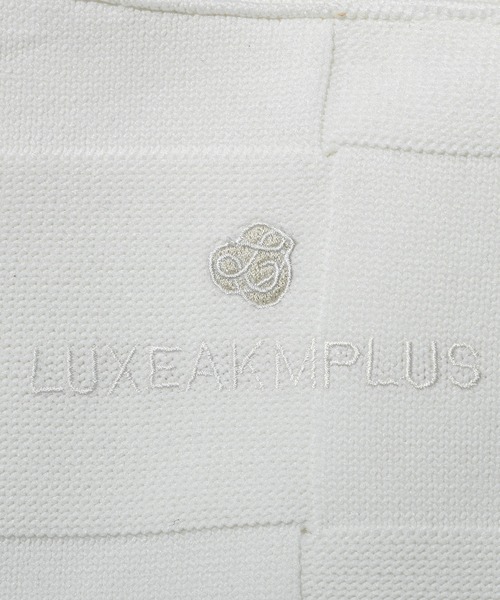 LUXEAKMPLUS(リュクスエイケイエムプラス)の「LUXEAKMPLUS(リュクスエイケイエムプラス)ゴルフ ブロックデザインミニトートバッグ(トートバッグ・メンズ・ブラック/ホワイト・ONE SIZE)」の7枚目の写真