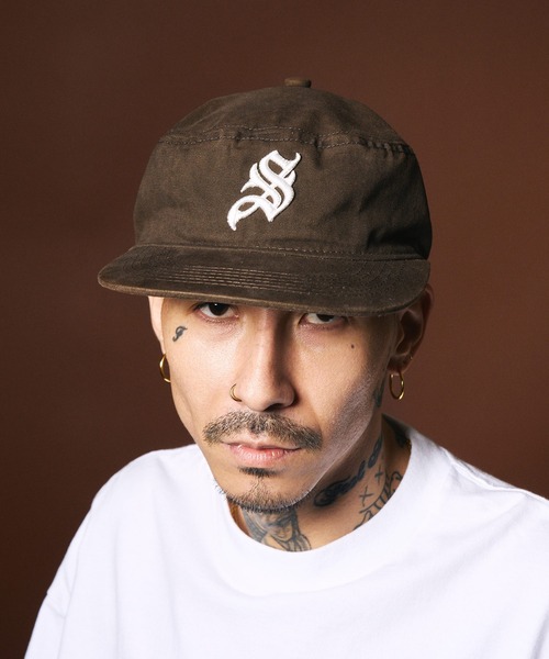 Subciety(サブサエティ)の「Pill box cap(キャップ・メンズ・ブラック/ブラウン/チャコール・FREE)」の3枚目の写真