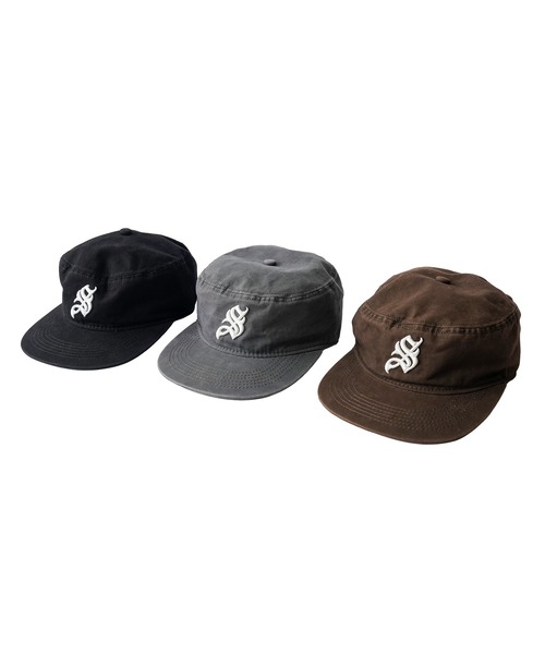 Subciety(サブサエティ)の「Pill box cap(キャップ・メンズ・ブラック/ブラウン/チャコール・FREE)」の4枚目の写真