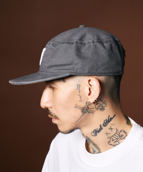 Subciety(サブサエティ)の「Pill box cap(キャップ・メンズ・ブラック/ブラウン/チャコール・FREE)」の13枚目の写真